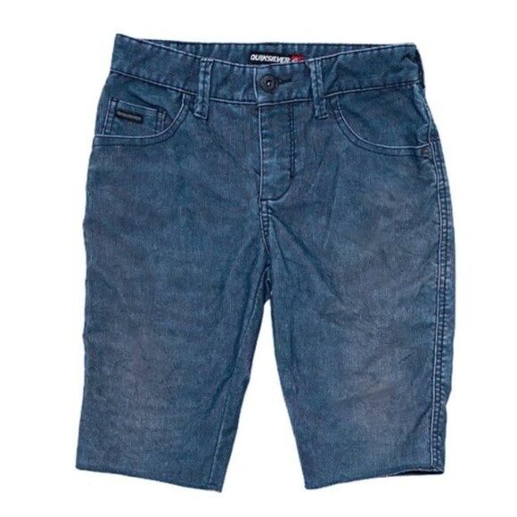 Quiksilver Other - QUICKSILVER Blue Corduroy Long Shorts